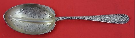 Pudding Spoon Brite-cut flowers in GW bowl 9 1/4